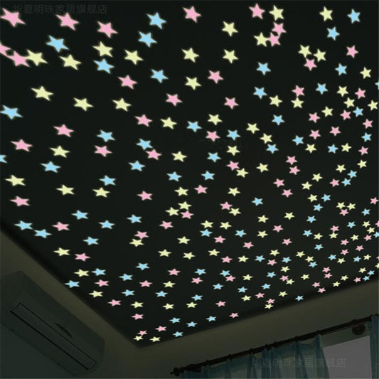 Adesivo murale Stelle luminose al buio
