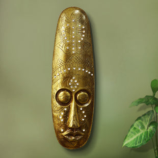Oggetto decorativo resina dorata
