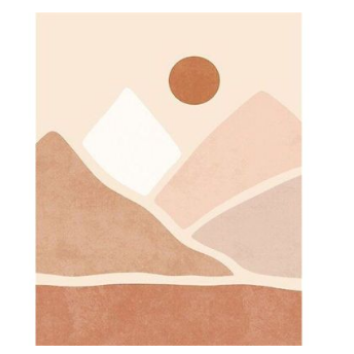 Quadro senza cornice da colorare