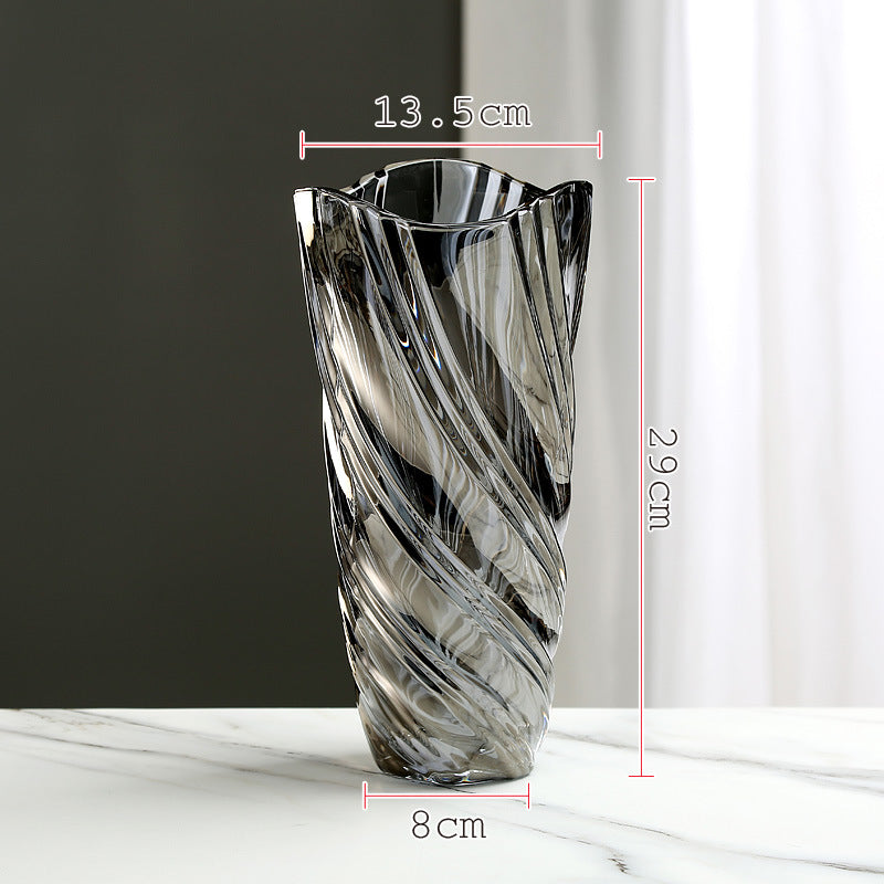 Vaso vetro decorativo