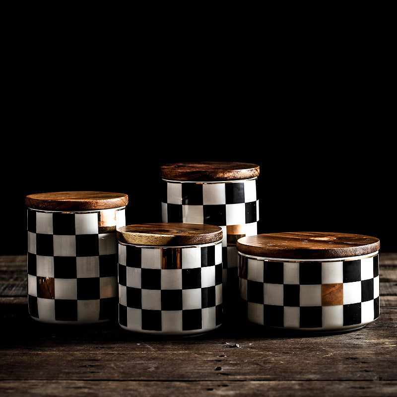 Barattolo ceramica sigillato