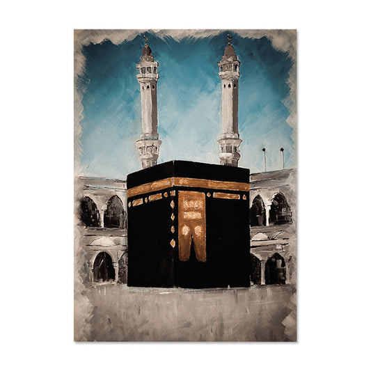 Adesivo murale Moschee islamiche illustrate
