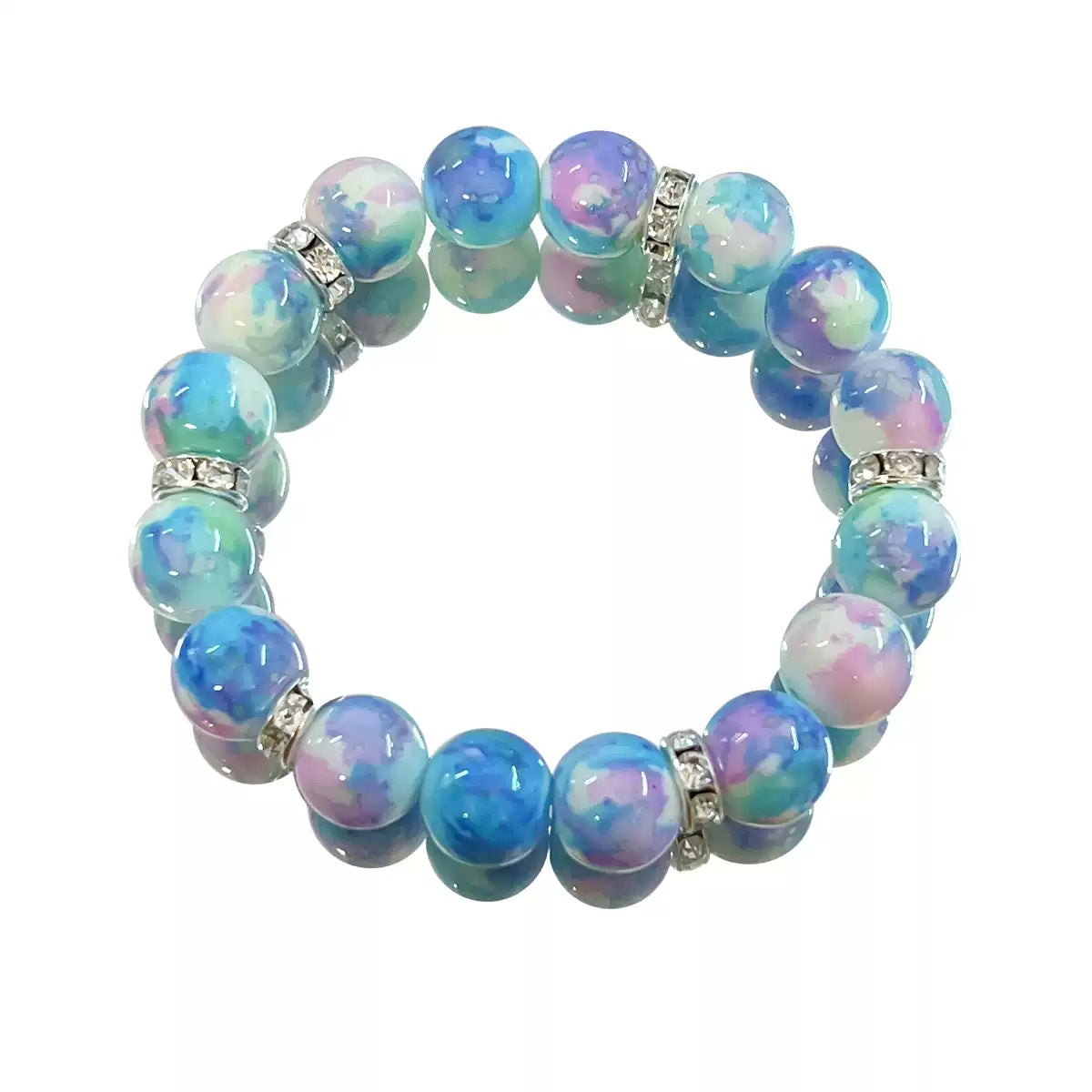 Bracciale Fiorita Blu Viola