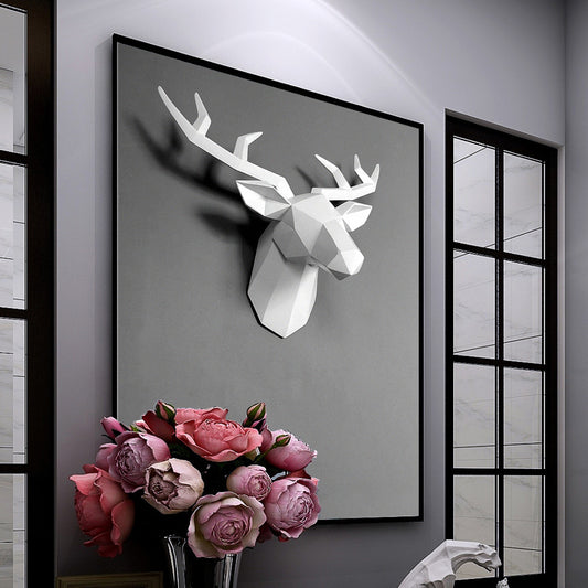 Testa antilope in resina