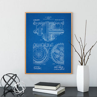 Quadro ingranaggi industriale