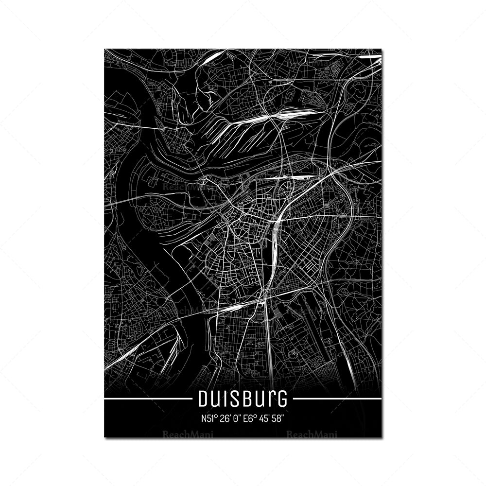Quadro mappa