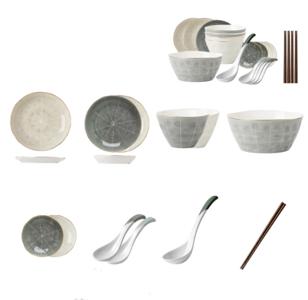 Servizio da tavola di ceramica