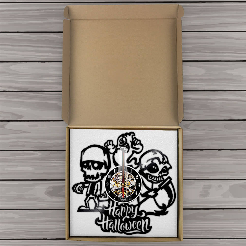 Orologio da parete Teschi halloween