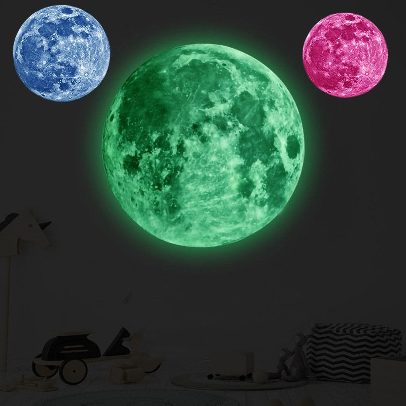 Adesivo luna fluorescente