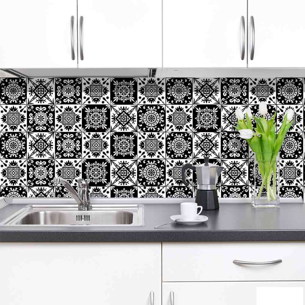 Sticker mosaico retrò