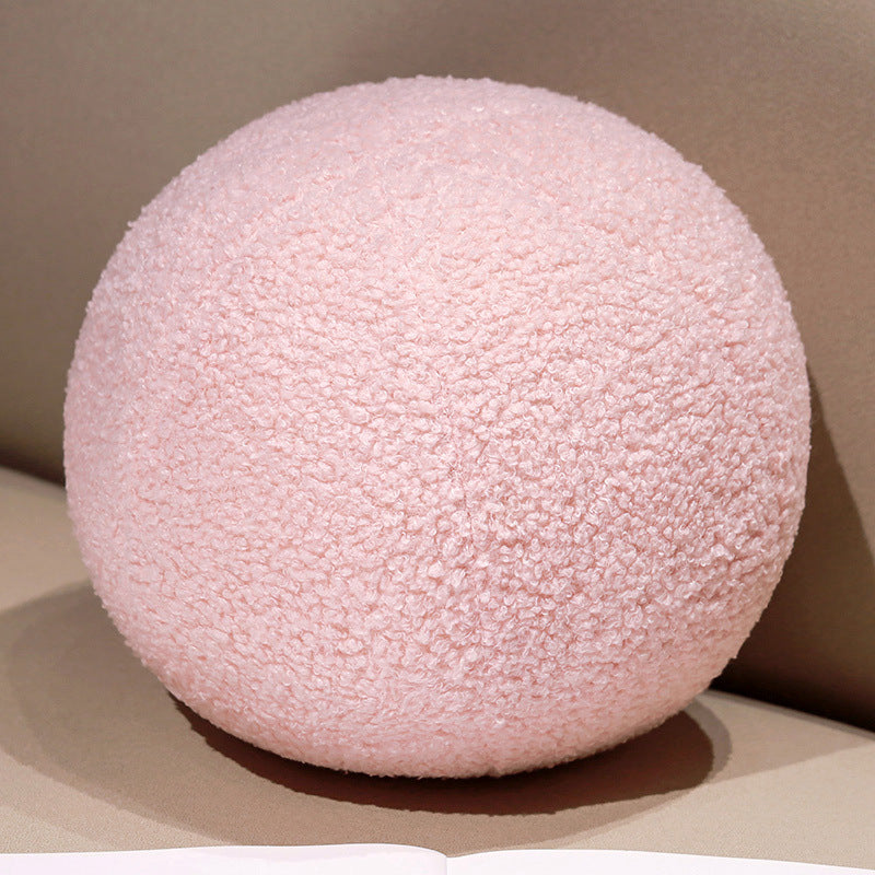 Cuscino peluche sferico nordico
