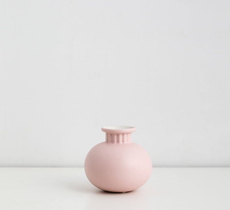 Vaso in ceramica stile nordico