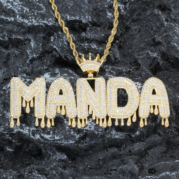 Collana corona gocce