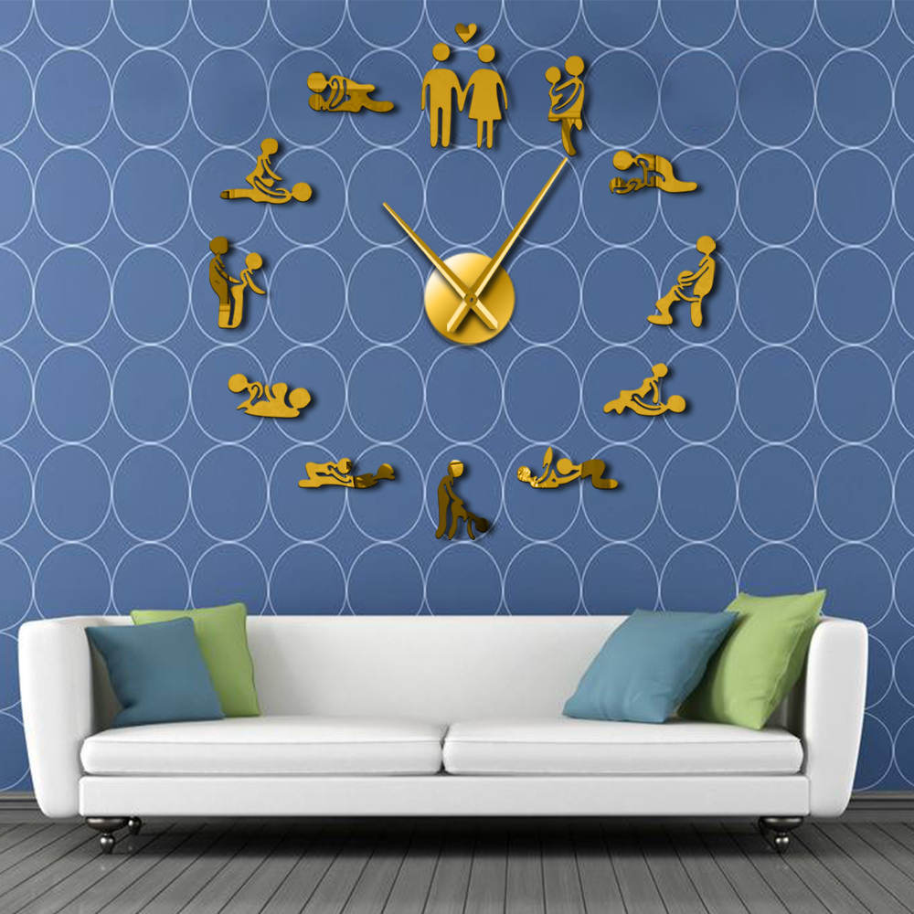 Orologio da parete Corpo gatto giallo