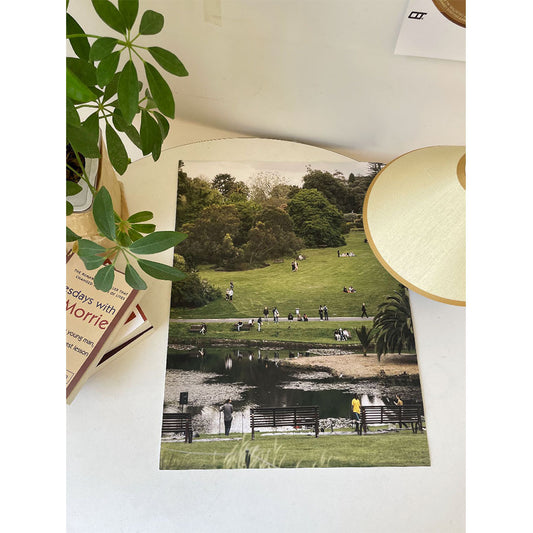 Quadro su tela Prato e parco