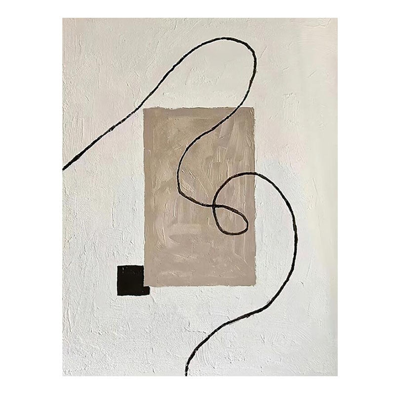 Quadro minimalista bianco e nero