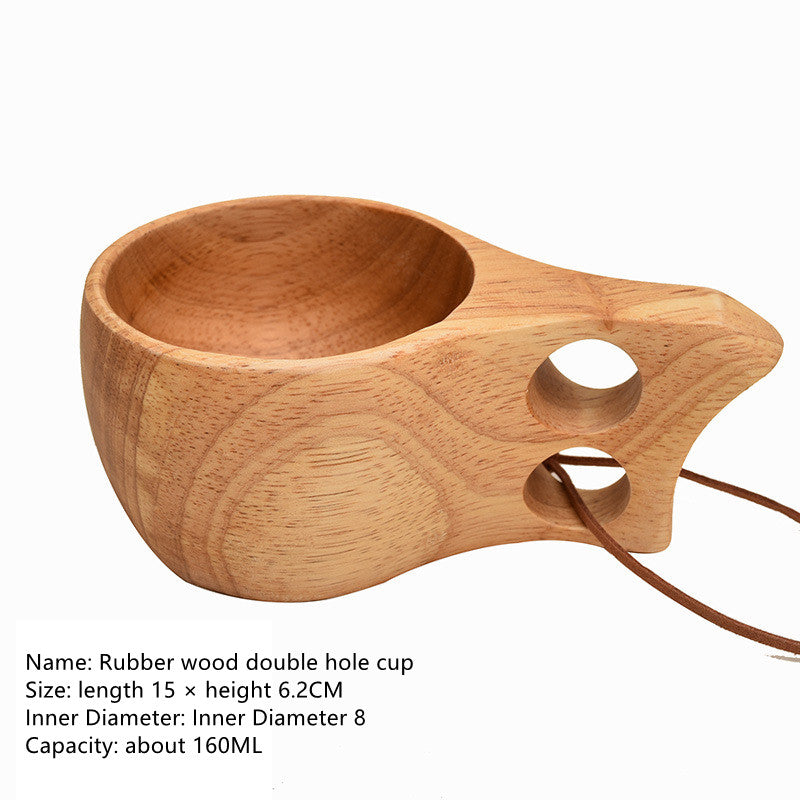 Tazza in legno