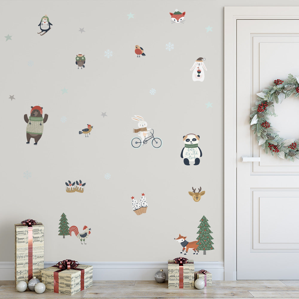 Adesivo Natale Carino