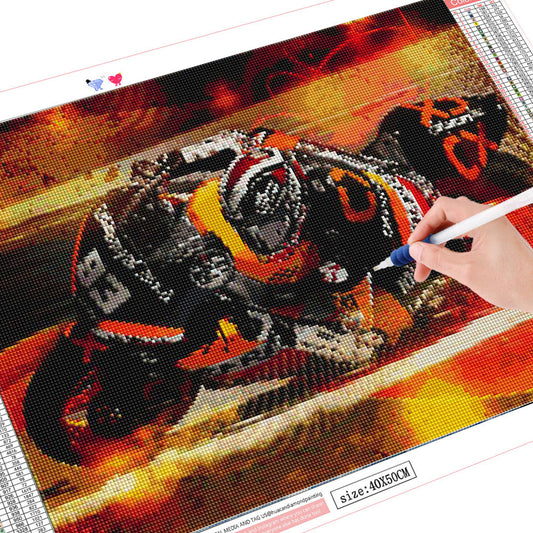 Quadro su tela Motocicletta da corsa