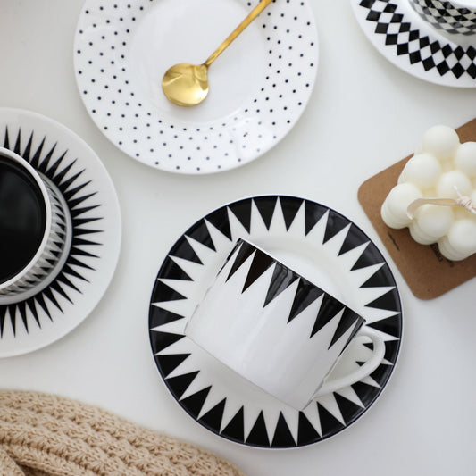 Tazza caffè geometrica