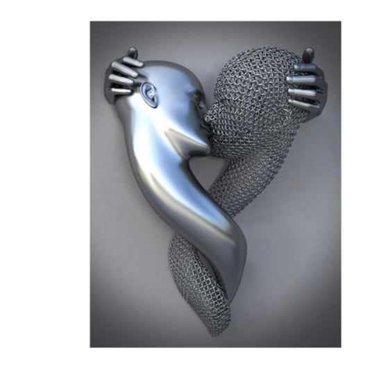 Tela sagome metalliche