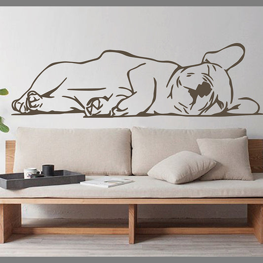 Adesivo murale Cucciolo addormentato