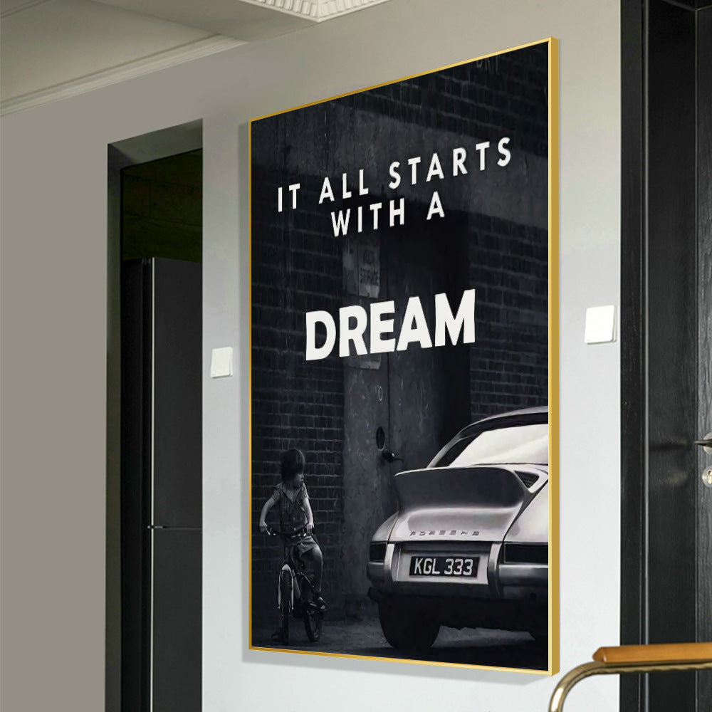Quadro bianco e nero