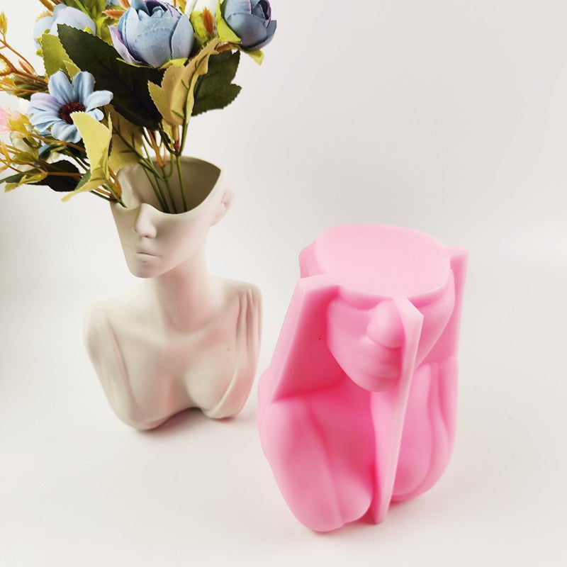 Stampo silicone volto