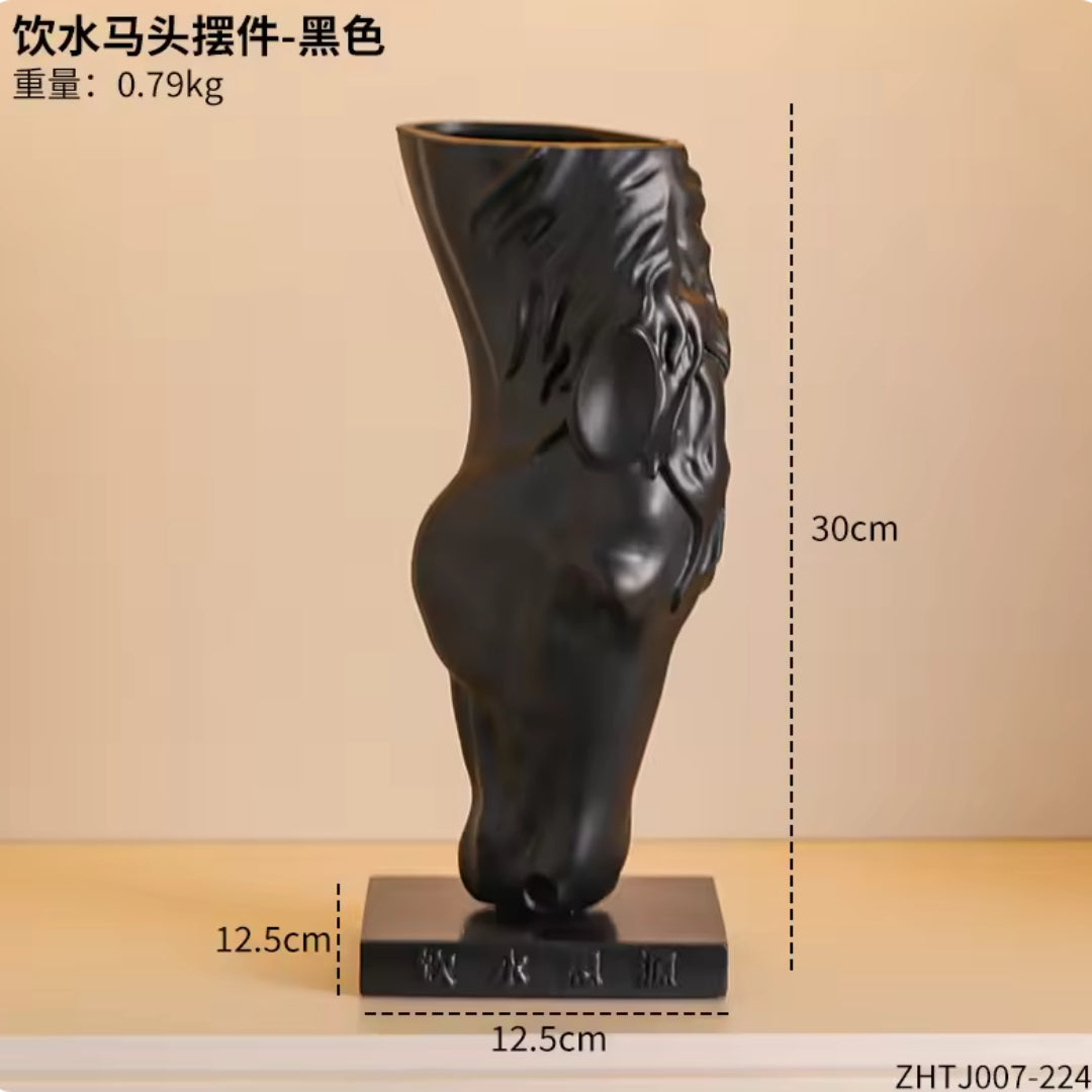 Statua Testa di cavallo