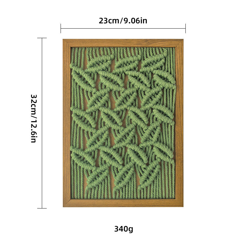 Decorazione tessuta in cotone