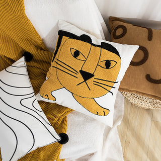 Copricuscino tigre