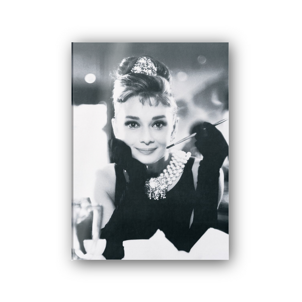 Homage to Audrey - Colazione da Tiffany - cm 50x70 - Pannello Acrilico