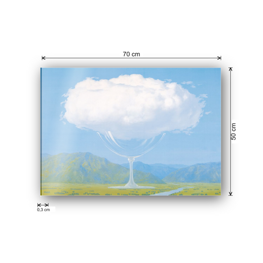 Homage to Magritte - La Corde Sensible cm 70x50 - misure