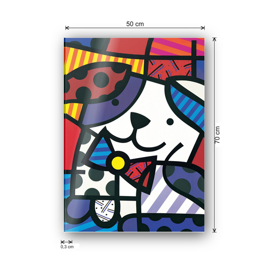 Pop dog cm 50x70 - misure