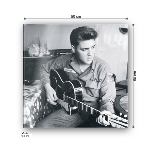 Elvis Presley cm 50x50 - misure