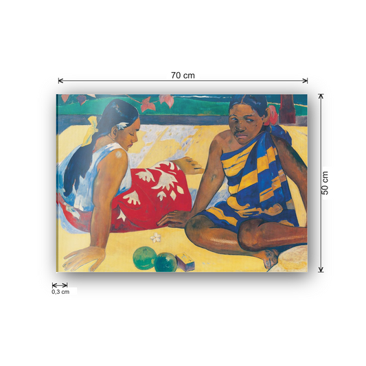 Homage to Gauguin - Two Women in Tahiti, 1892 cm 70x50 - misure