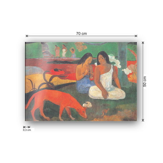 Homage to Gauguin - Arearea cm 70x50 - misure