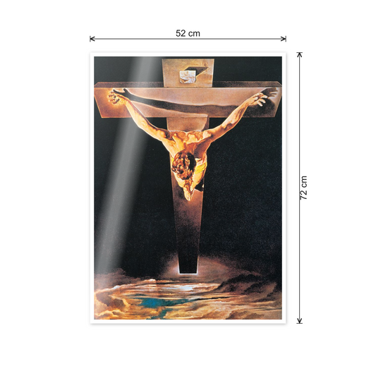 Homage to Dalì - The Sanctification of John through Christ, 1951 cm 50x70 - misure