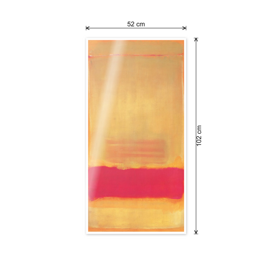 Homage to Rothko - Untitled, 1949 cm 50x100 - misure
