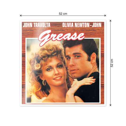 Homage to Grease cm 50x50 - misure