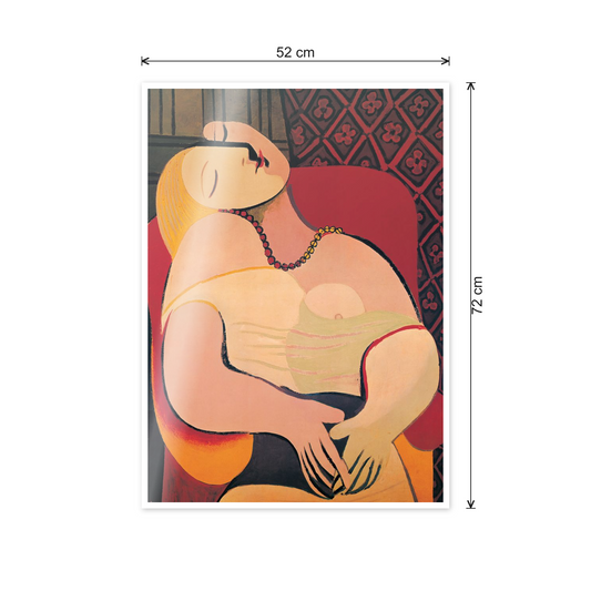 Homage to Picasso - The Dream cm 50x70 - misure