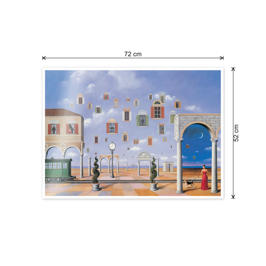 Homage to Olbinski - Radical Transformation Of Symbols, 2002 cm 70x50 - misure