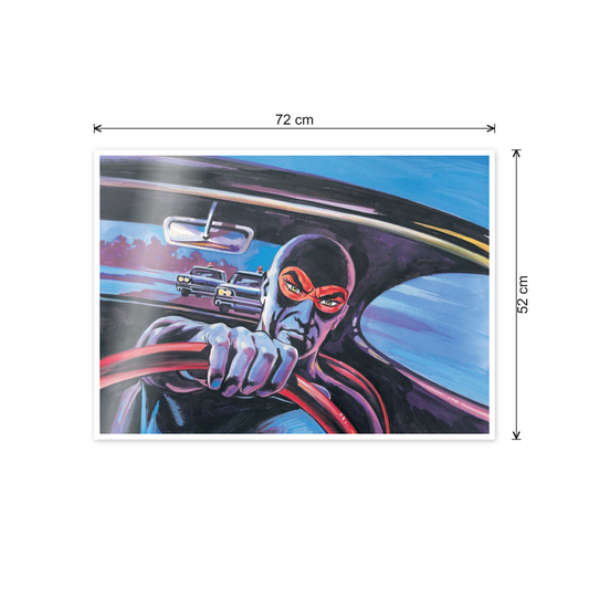 Homage to Diabolik You Won’t Catch Me cm 70x50 - misure