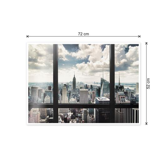 New York Window cm 70x50 - misure