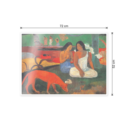 Homage to Gauguin - Arearea cm 70x50 - misure