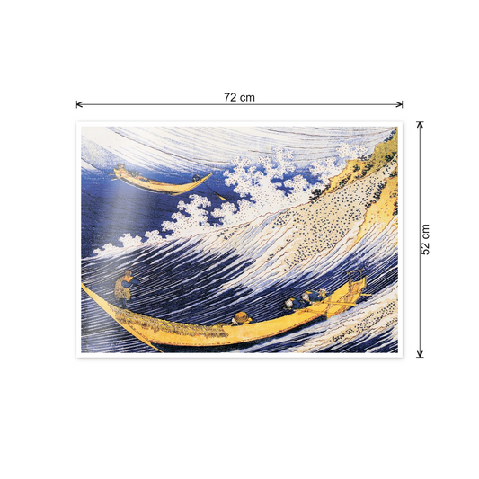 Homage to Hokusai - Soshu Choshi cm 70x50 - misure