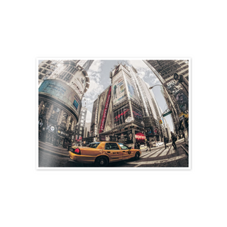 Time square sequel - cm 72x52 - Adesivo da Muro