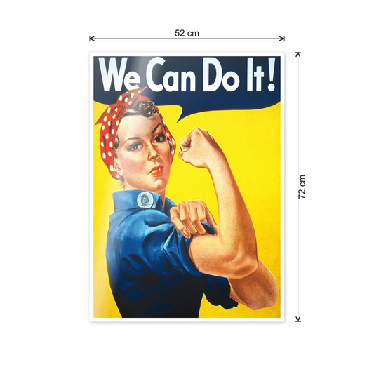 We can do it ! cm 50x70 - misure