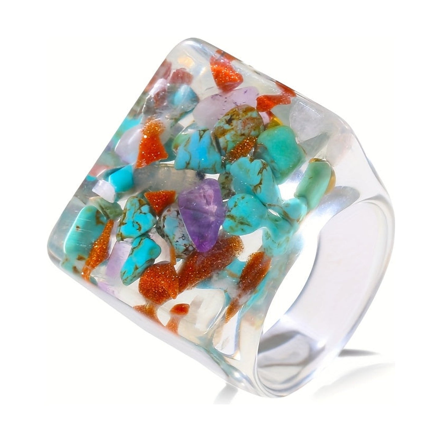 Anello da donna alla moda - Turchese
