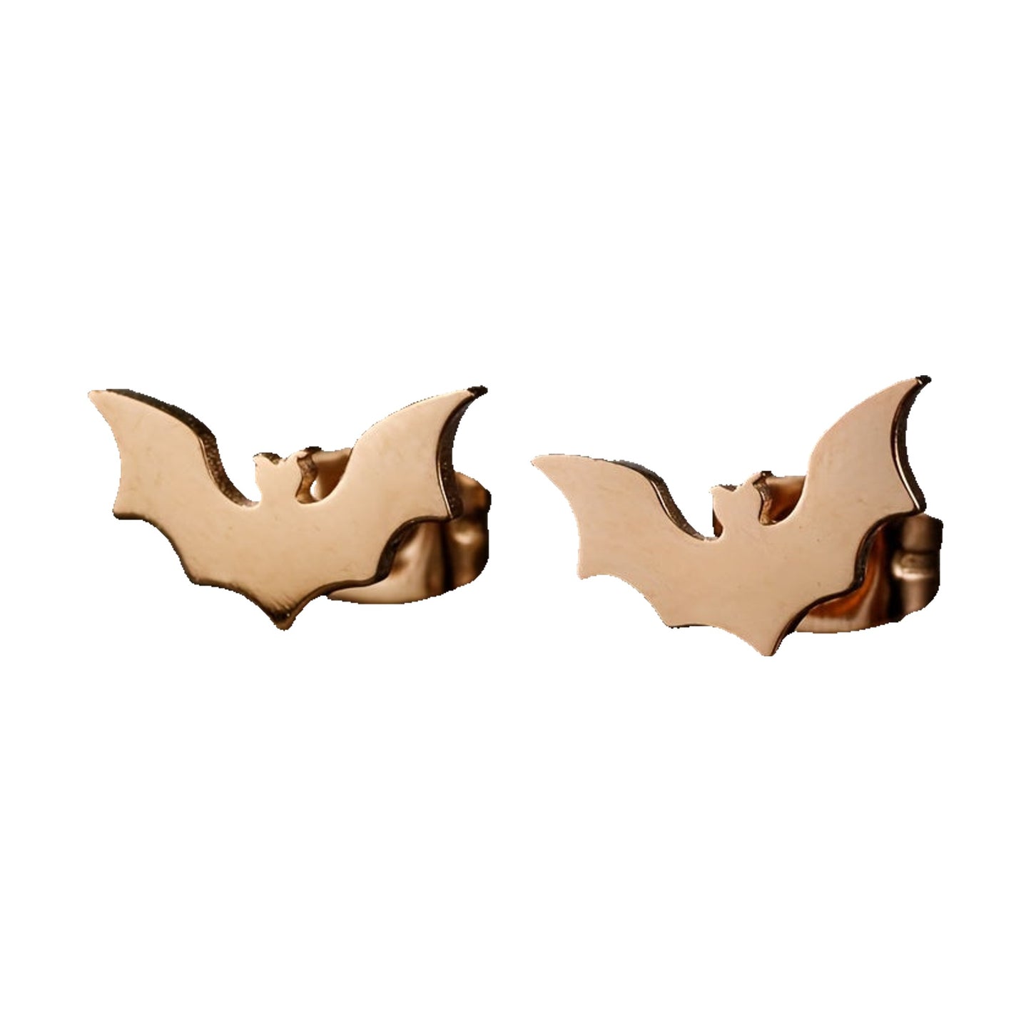 Orecchini Pipistrello in acciaio e smalto